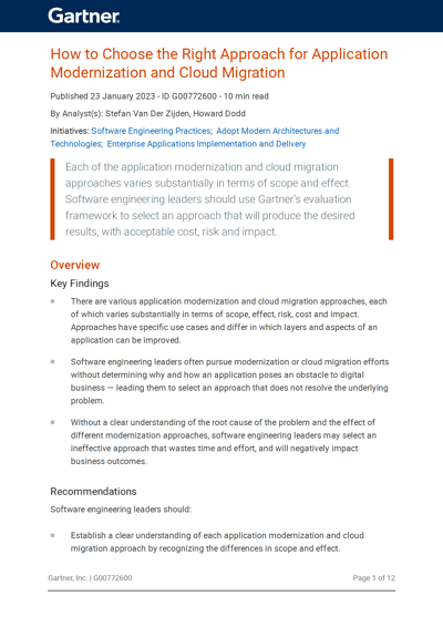 6Rs of Cloud Migration How to Choose & Implement? LeanIX